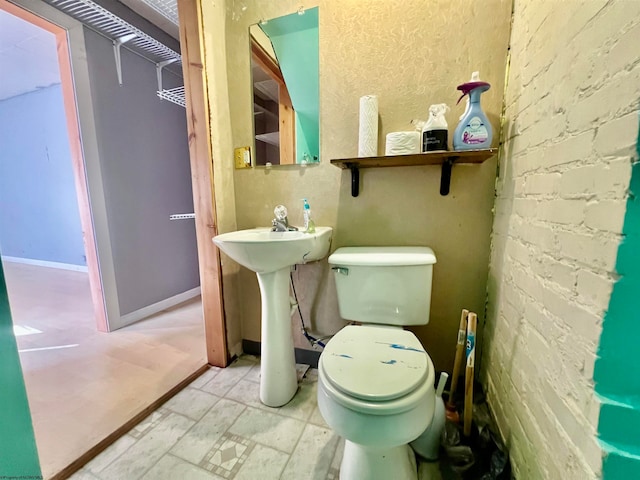 bathroom with toilet