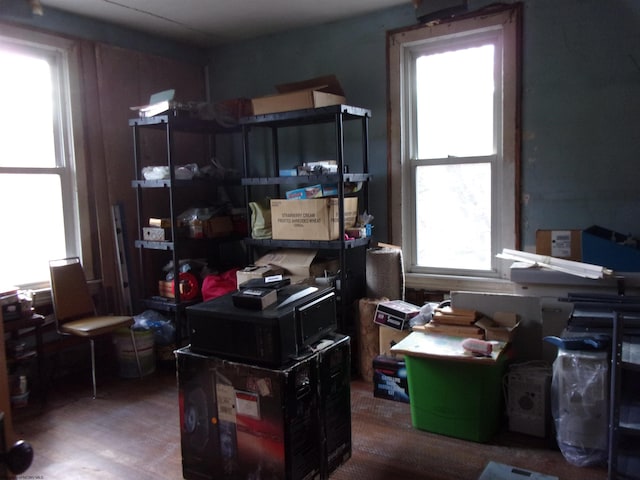 193 E Main St, Salem, WV 26426 - office area with wood finished floors