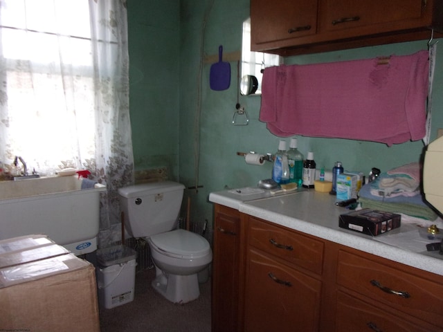 193 E Main St, Salem, WV 26426 - bathroom featuring vanity and toilet