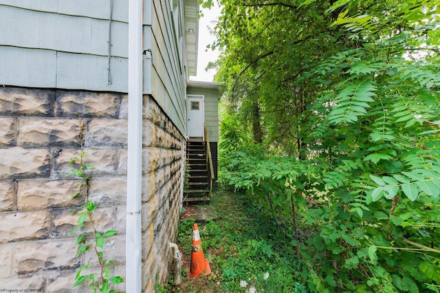 view of home's exterior