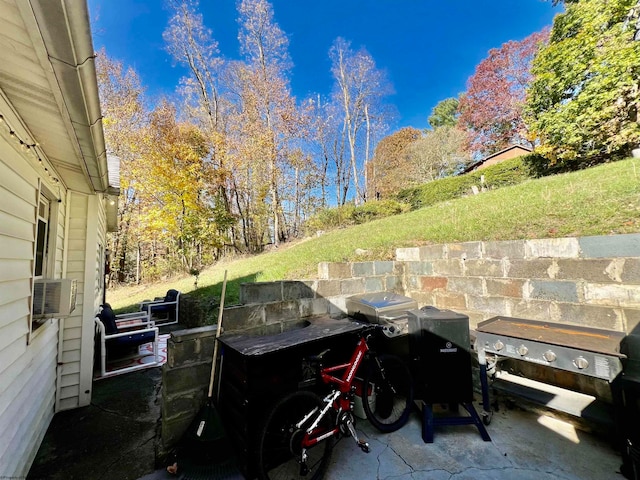 view of patio / terrace with cooling unit