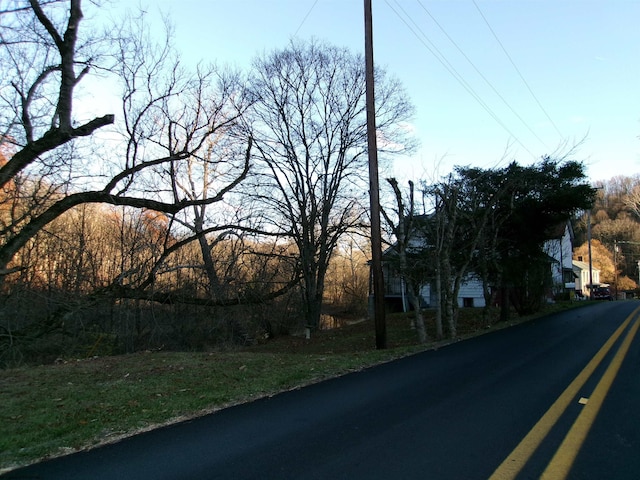 view of road