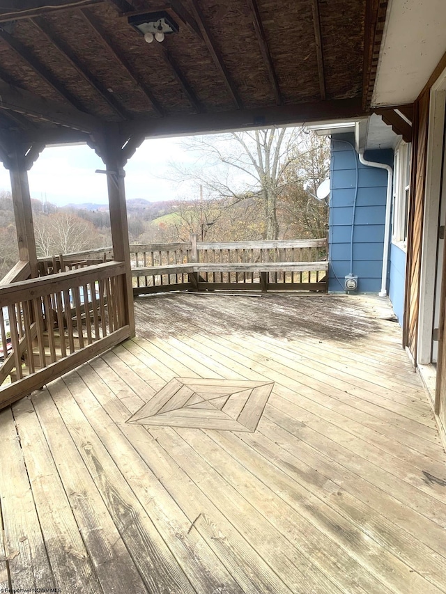 view of deck