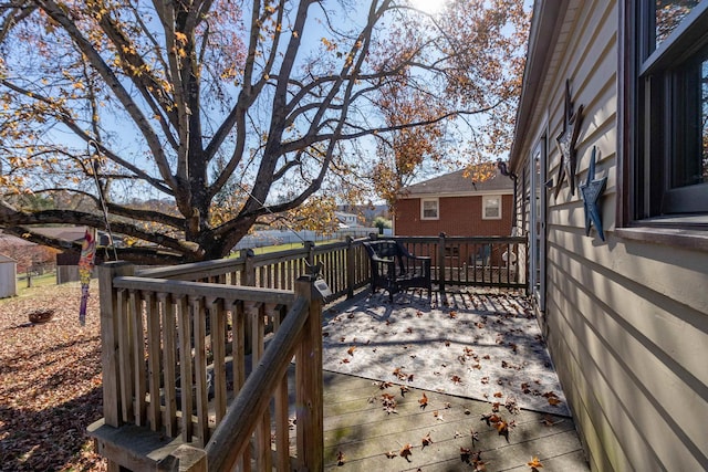 view of deck