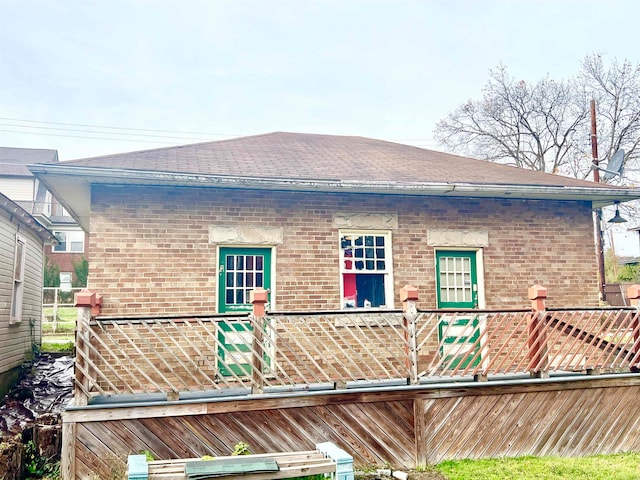 view of back of house