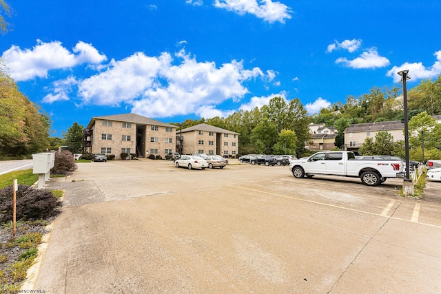 view of vehicle parking