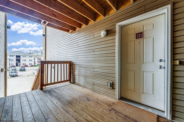 view of deck