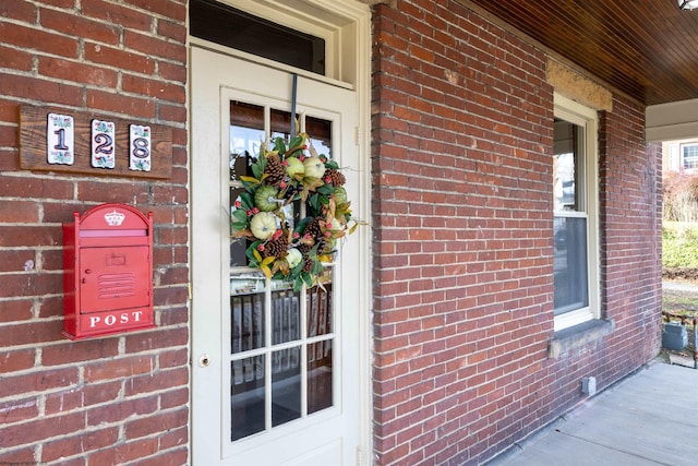 view of property entrance