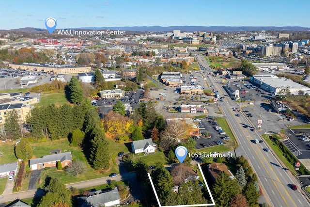 1053 Takoma St, Morgantown, WV 26505 - view of property location with nearby urban area