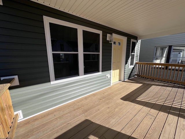 5 River St, Elkins, WV 26241 - view of wooden terrace
