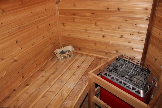 view of sauna / steam room