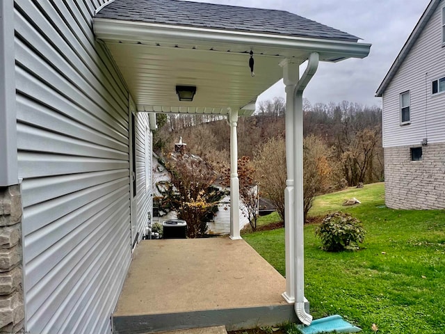 view of patio / terrace with cooling unit