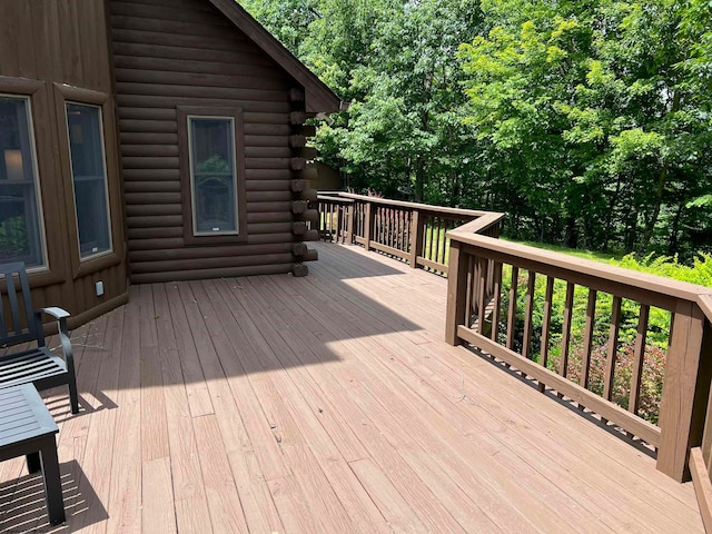 view of deck