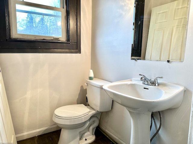 bathroom with toilet