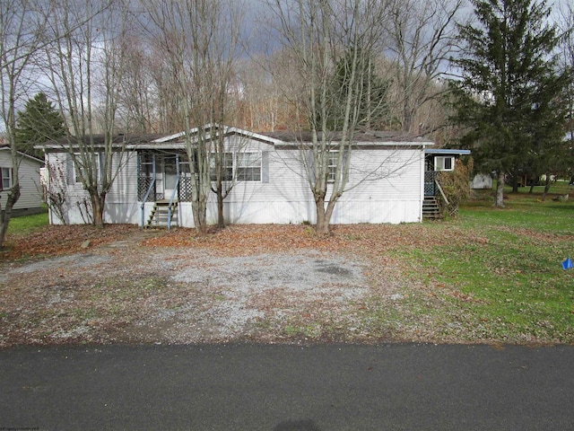 view of front of house featuring covered porch