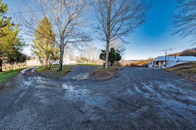 2302 Red Rock Rd, Rowlesburg, WV 26425 - view of dirt / gravel road