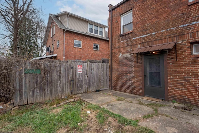 view of rear view of property