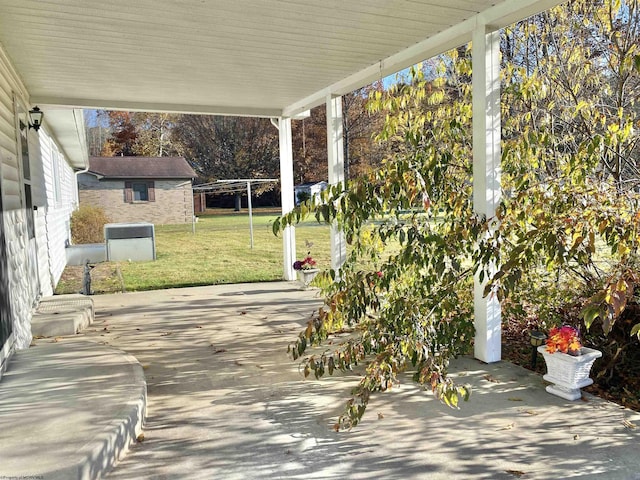 view of patio