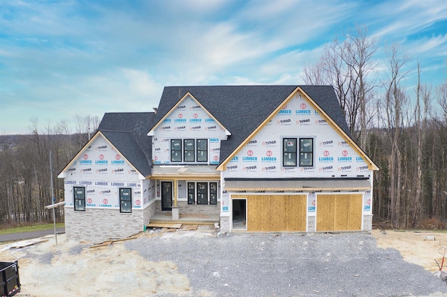 property under construction featuring driveway