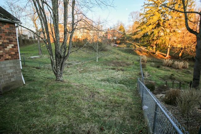 view of yard