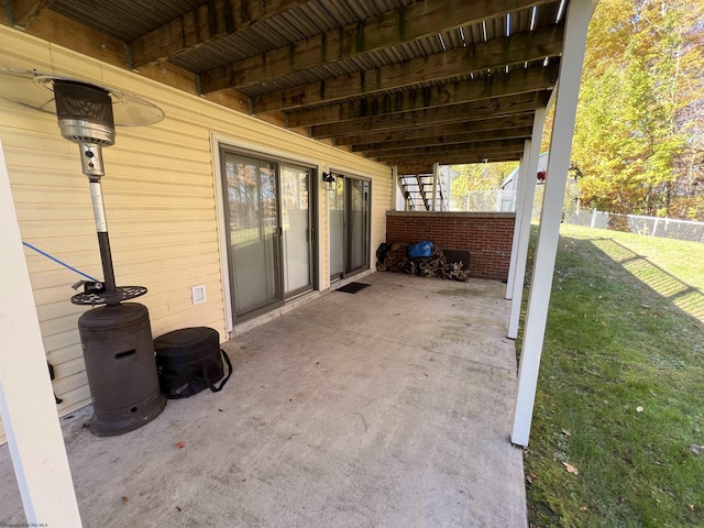 view of patio / terrace