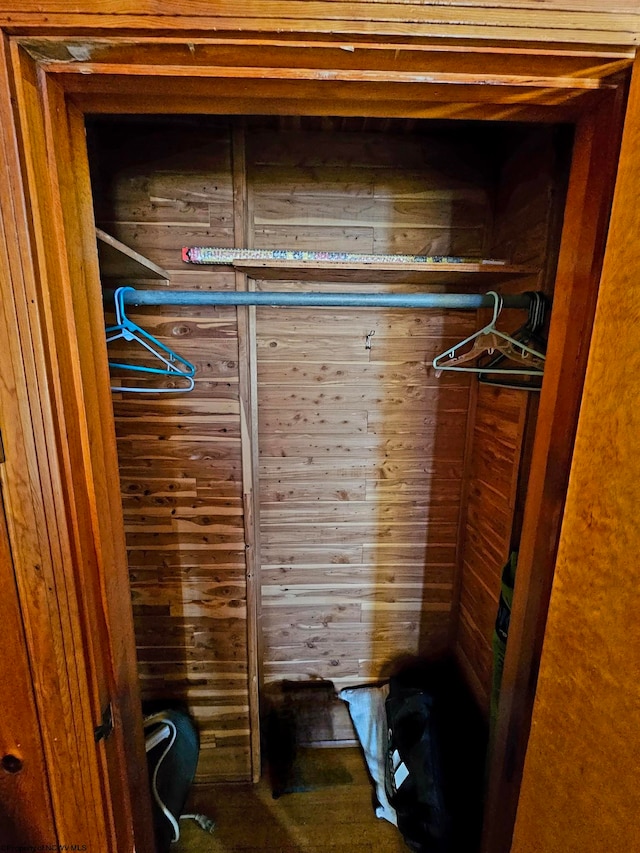 view of closet