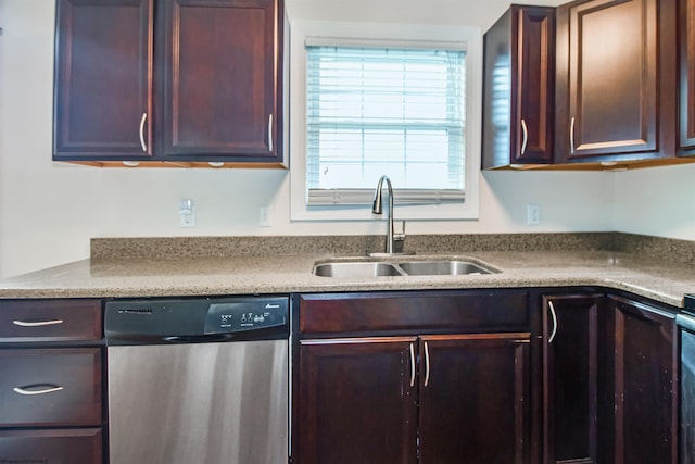 kitchen with dishwasher and sink