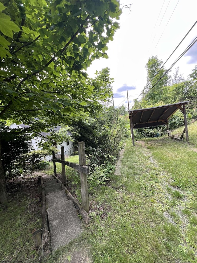 48 Booth Rd, Booth, WV 26501 - view of yard