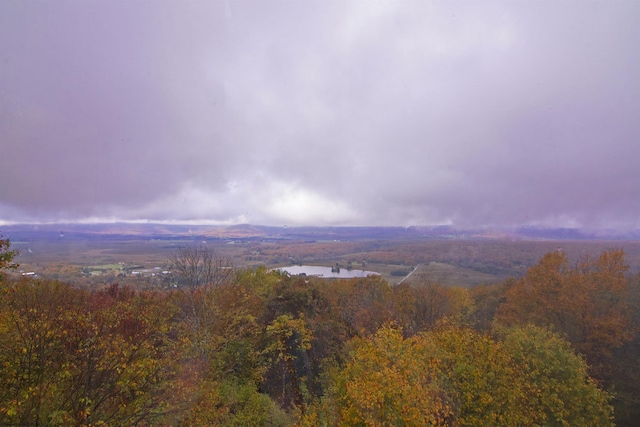 mountain view featuring a water view