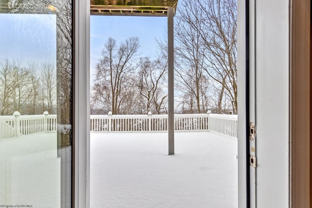 view of doorway