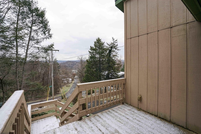 view of deck