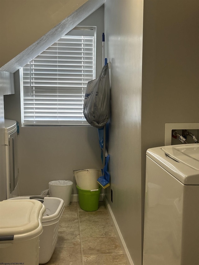 laundry room featuring washer hookup