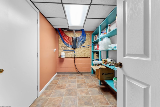 view of laundry area