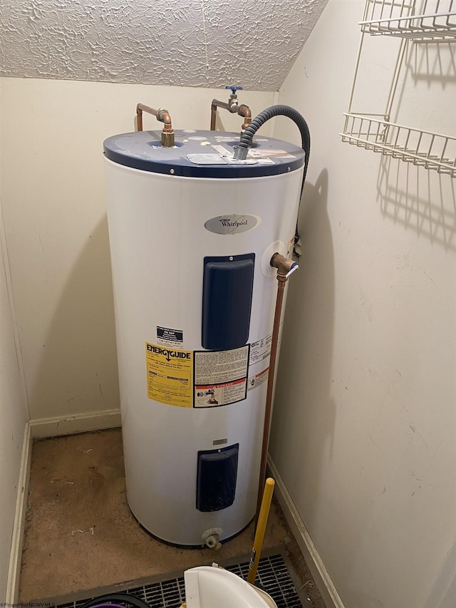 utilities with electric water heater