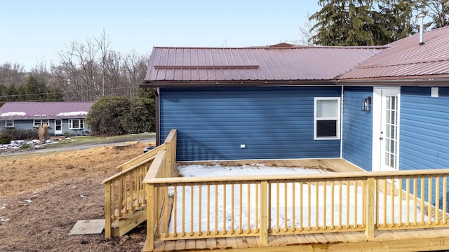 view of deck