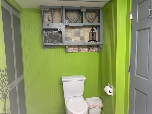 bathroom with toilet