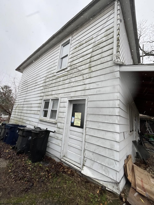 view of back of house