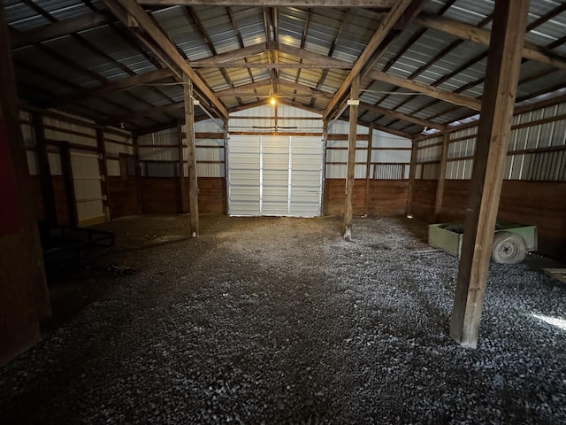 view of stable