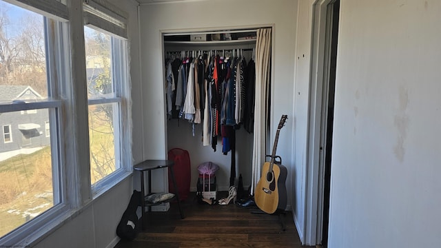 view of closet