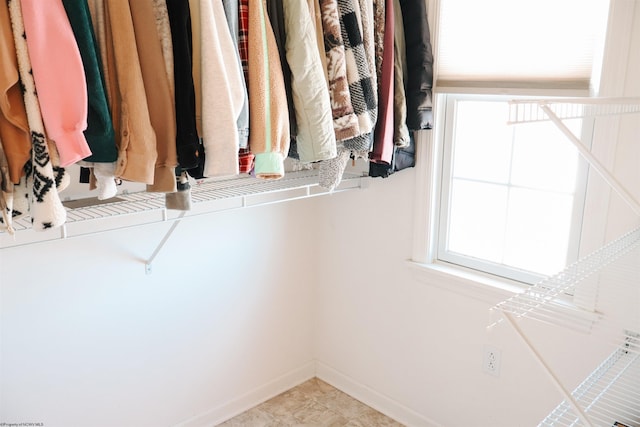 view of spacious closet