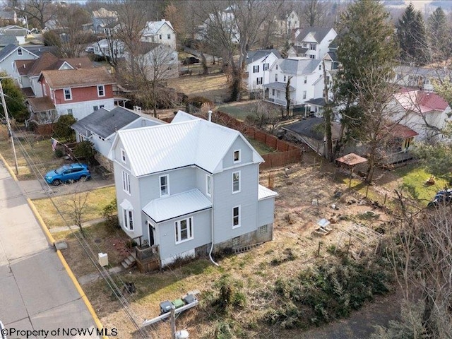 birds eye view of property featuring a residential view