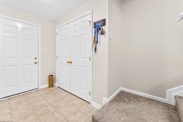 entrance foyer with baseboards