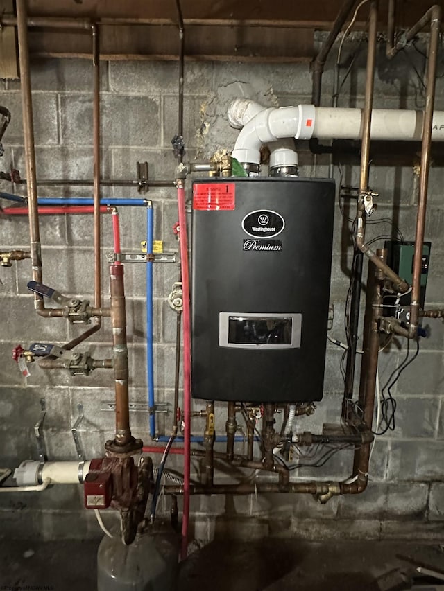 utilities with water heater