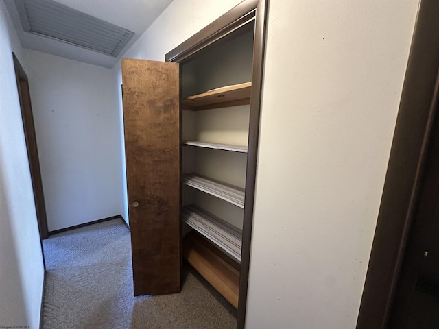 closet with visible vents