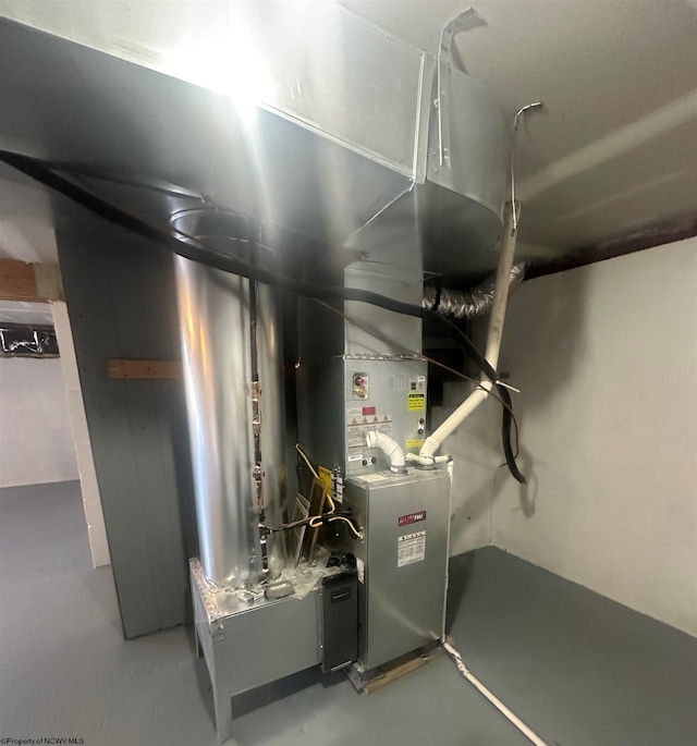 view of utility room