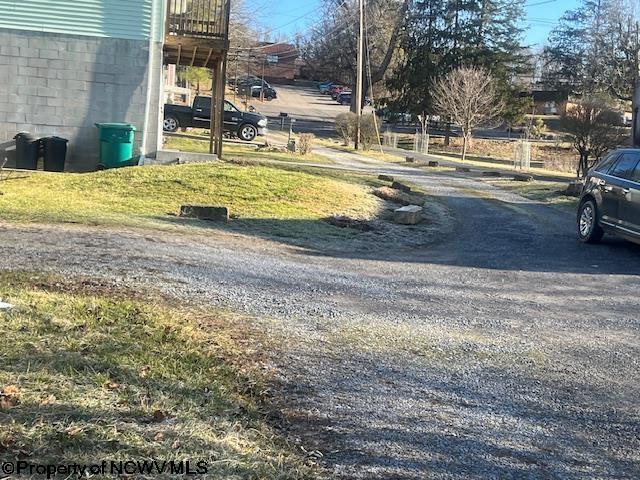 15401/2 Country Club Rd, Fairmont, WV 26554 - view of dirt / gravel road
