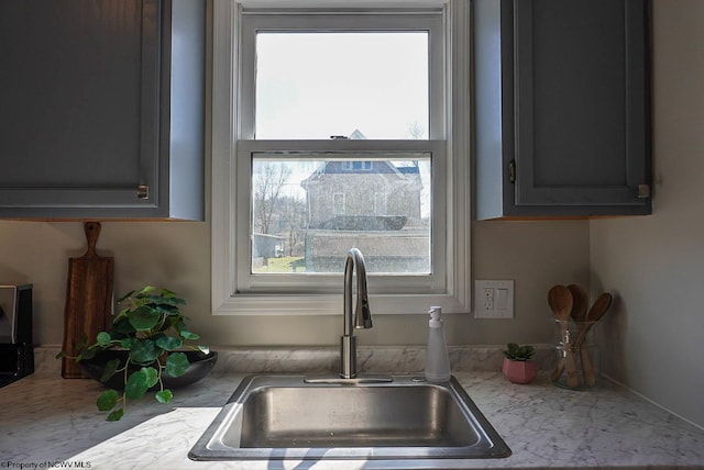 kitchen with a sink