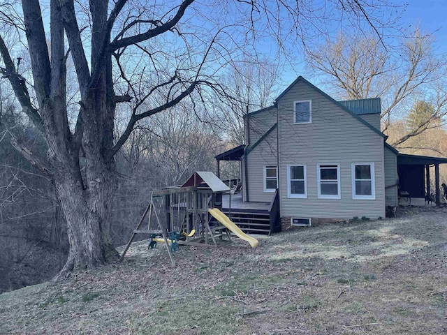 view of back of house