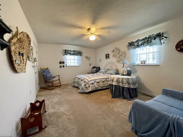 294 Landmark Ests, Jane Lew, WV 26378 - bedroom featuring carpet flooring, baseboards, and a textured ceiling