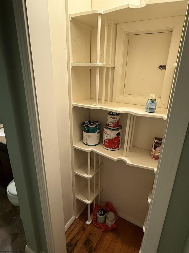 view of pantry